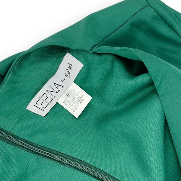 IEENA FOR‎ MAC DUGGAL Long Sleeve Ruched Waist A-Line Gown Style #55245 - size 6 - Picture 10 of 11